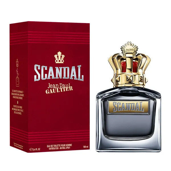 Jean Paul Gaultier Scandal Pour Homme Eau de Toilette 3.4 oz fragrance bottle