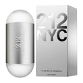 Carolina Herrera 212 Eau de Toilette silver capsule 2 oz bottle with presentation box