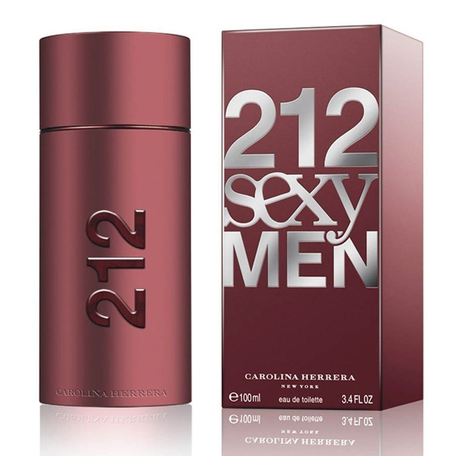 Carolina Herrera 212 Sexy Men Eau de Toilette 3.4 oz fragrance bottle