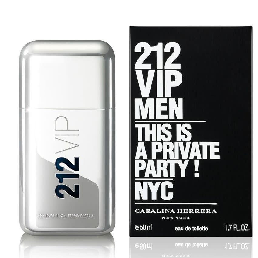 Carolina Herrera 212 VIP Men Eau de Toilette 1.7 oz fragrance bottle