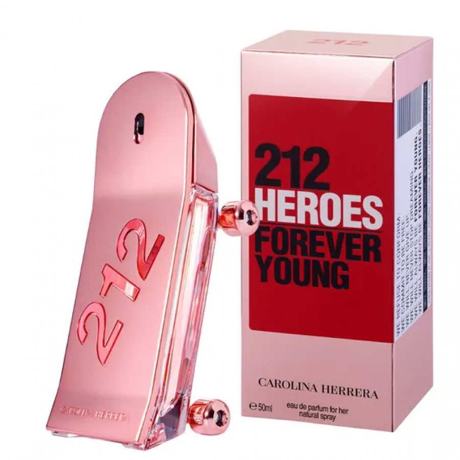 Carolina Herrera 212 Heroes Forever Young Eau de Parfum 2.7 oz fragrance bottle