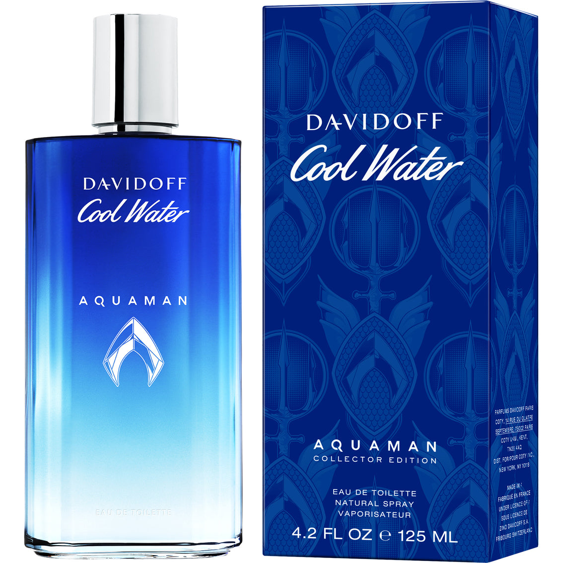 Davidoff Cool Water Aquaman Eau de Toilette 4.2 oz fragrance bottle