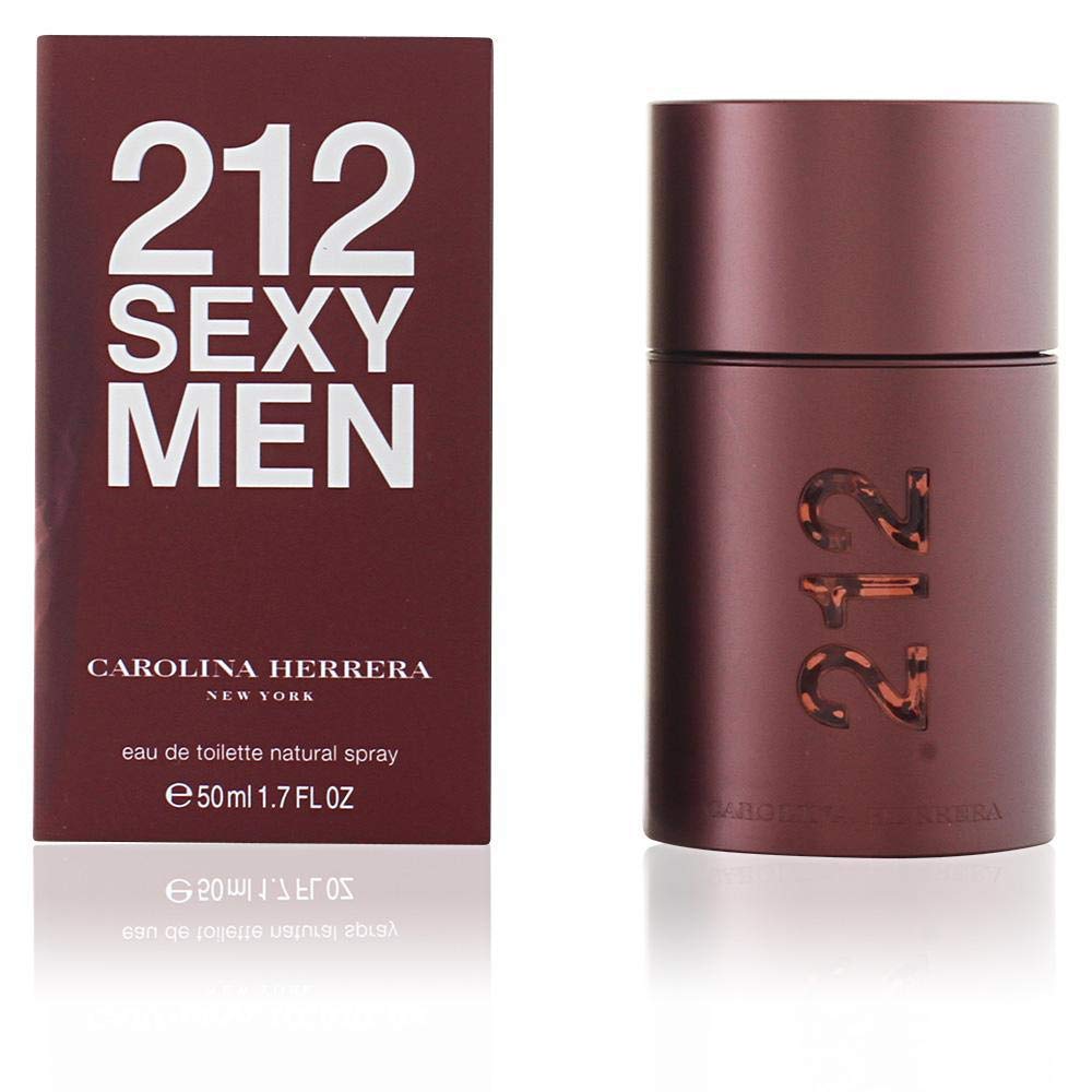 Carolina Herrera 212 Sexy Men Eau de Toilette 1.7 oz fragrance bottle