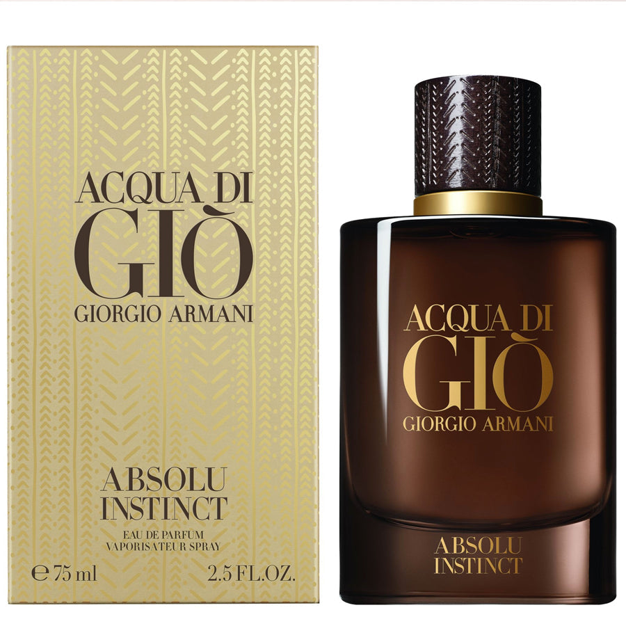 Giorgio Armani Acqua di Giò Absolu Instinct Eau de Parfum 2.5 oz fragrance bottle