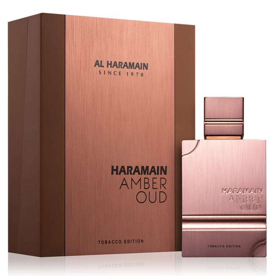 Al Haramain Amber Oud Tobacco Edition Eau de Parfum 2 oz fragrance bottle