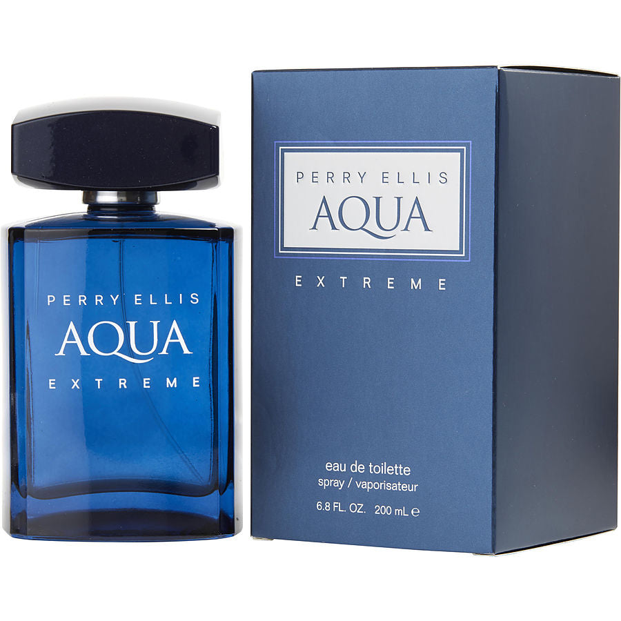 Perry Ellis Aqua Extreme Eau de Toilette 6.7 oz fragrance bottle