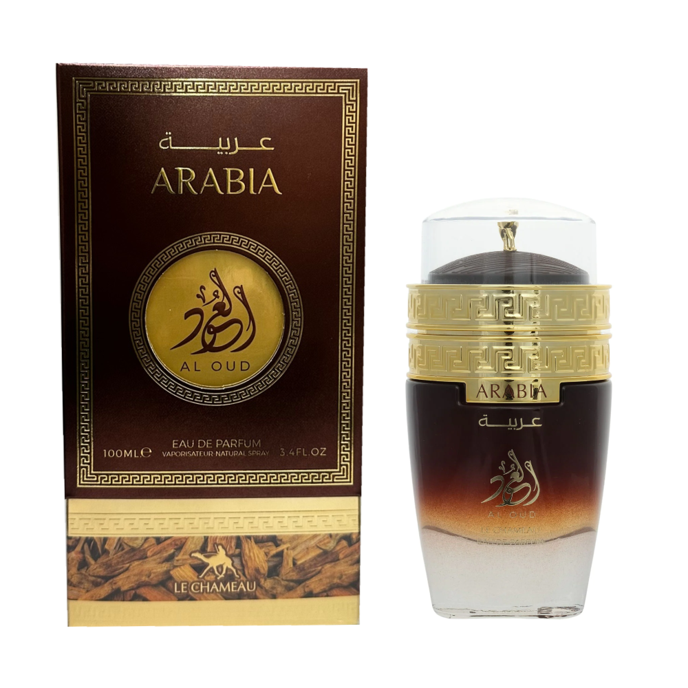 Le Chameau Arabia Al Oud Eau de Parfum 3.4 oz fragrance bottle