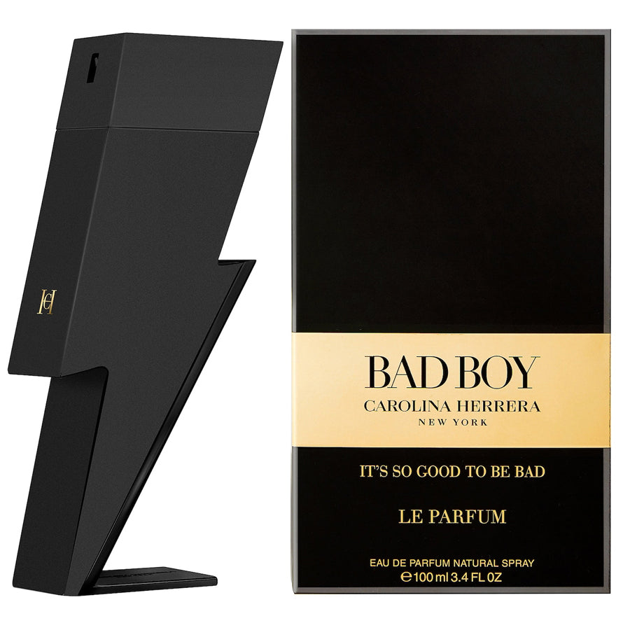 Carolina Herrera Bad Boy Le Parfum 3.4 oz fragrance bottle