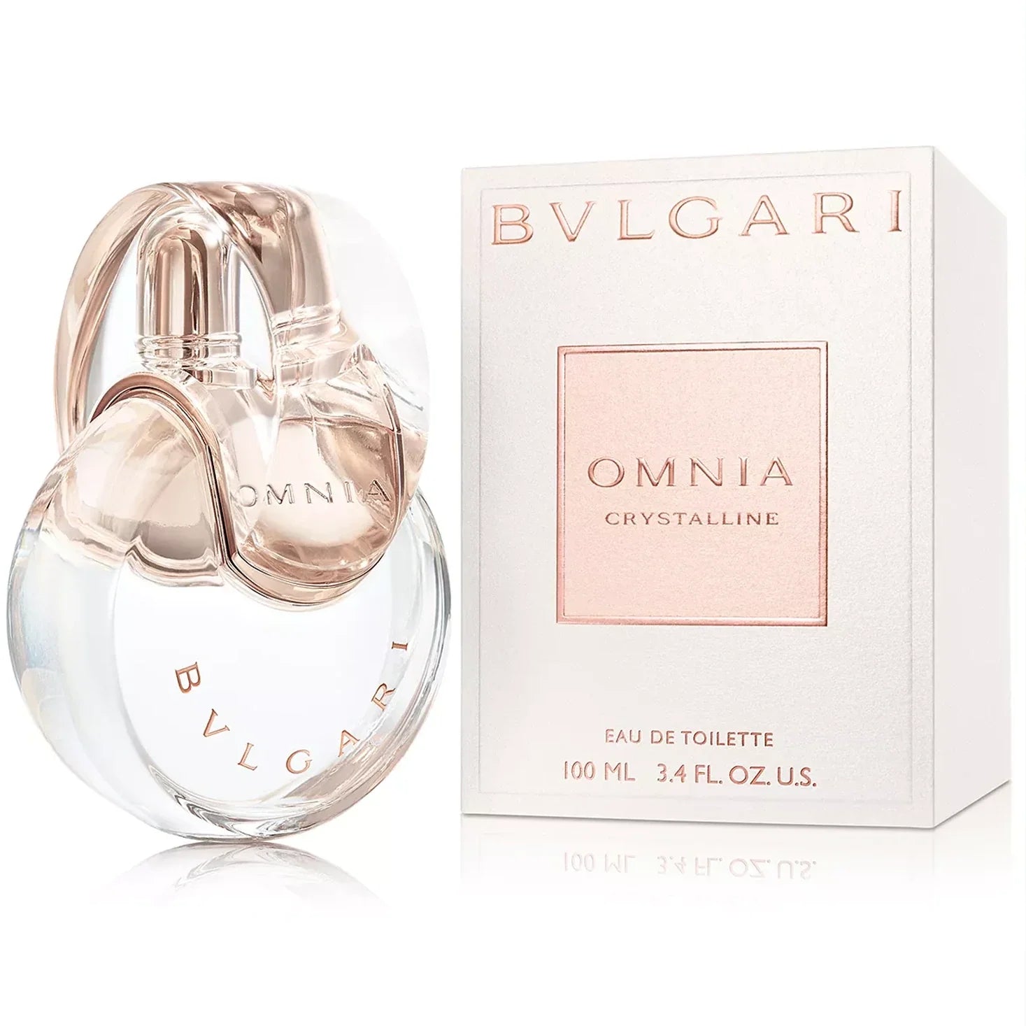Bvlgari Omnia Crystalline Eau de Toilette 3.4 oz fragrance bottle