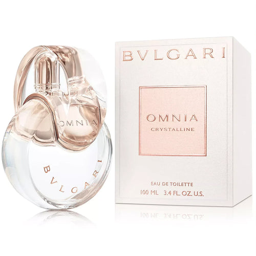Bvlgari Omnia Crystalline Eau de Toilette 3.4 oz fragrance bottle