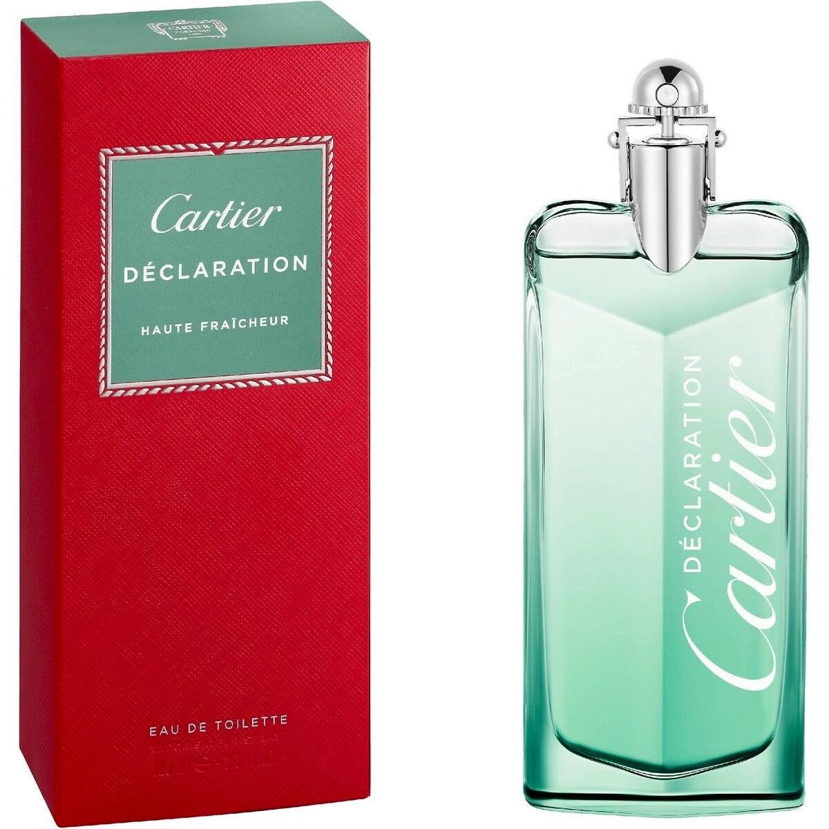 Cartier Declaration Haute Fraicheur Eau de Toilette 3.3 oz fragrance bottle