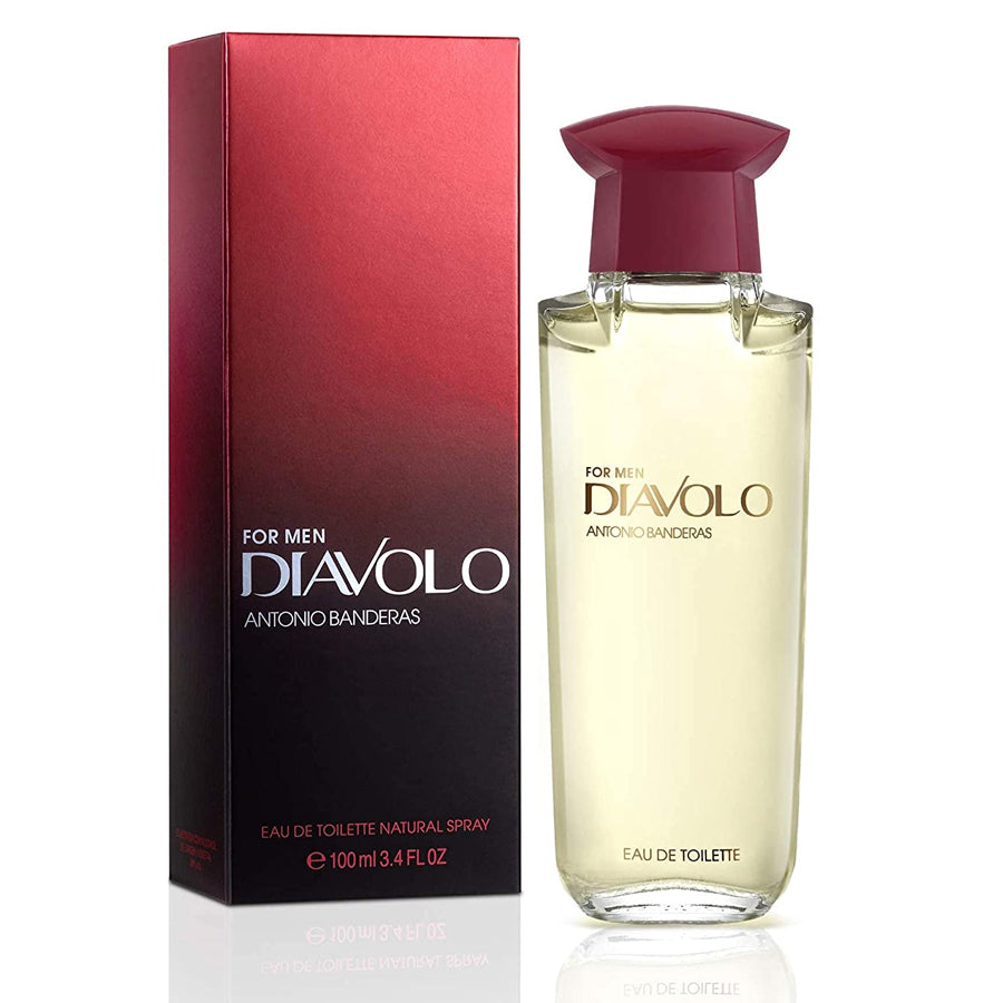 Antonio Banderas Diavolo Eau de Toilette 3.4 oz fragrance bottle
