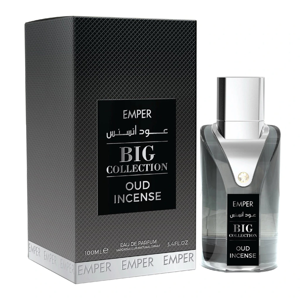 Emper Big Collection Oud Incense Eau de Parfum 3.4 oz fragrance bottle