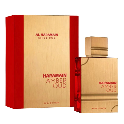 Al Haramain Amber Oud Ruby Edition Eau de Parfum 3.3 oz fragrance bottle