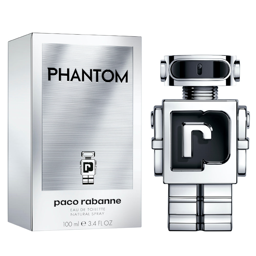 Paco Rabanne Phantom Eau de Toilette 3.4 oz fragrance bottle