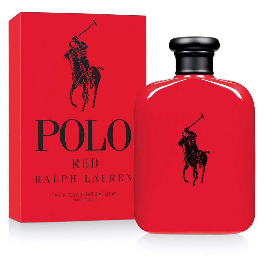 Ralph Lauren Polo Red Eau de Toilette 6.7 oz fragrance bottle