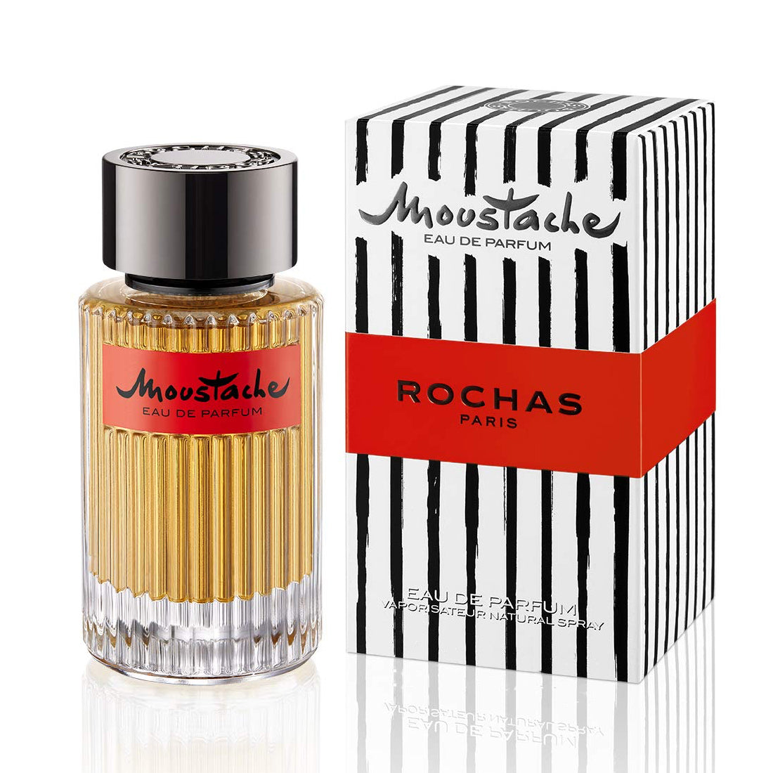 Rochas Moustache Eau de Parfum 4.2 oz fragrance bottle