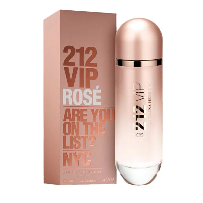 Carolina Herrera 212 VIP Rosé Eau de Parfum 4.2 oz fragrance bottle