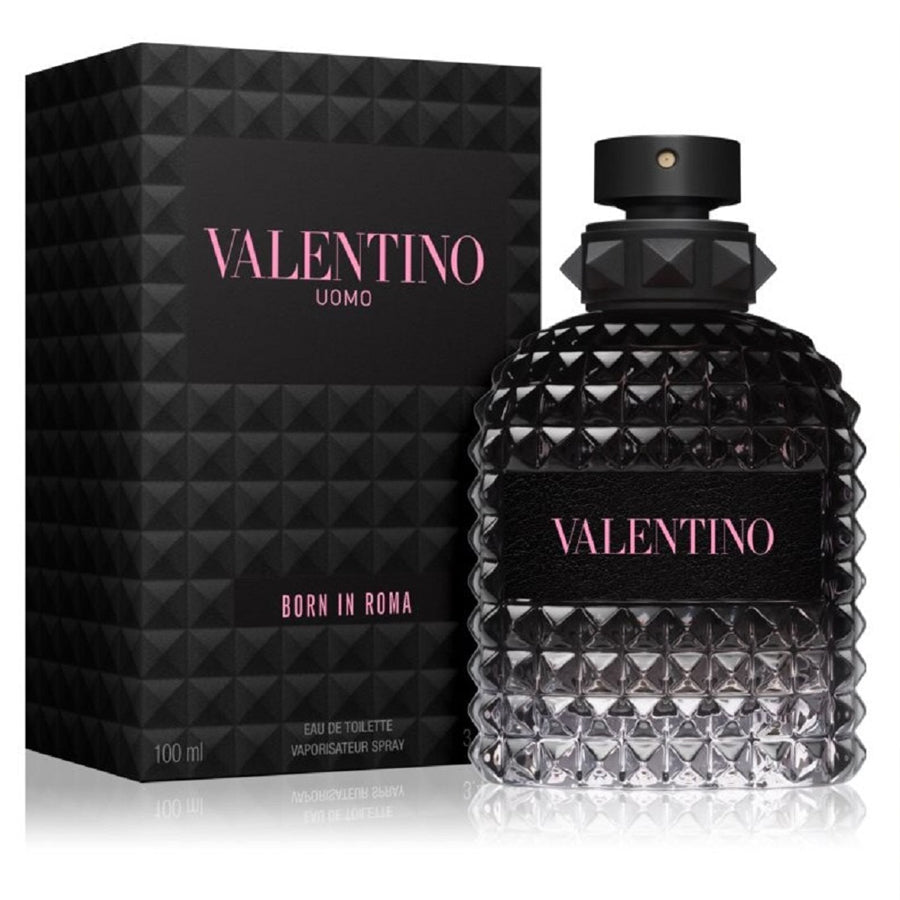 Valentino Uomo Born in Roma Eau de Toilette 3.4 oz fragrance bottle