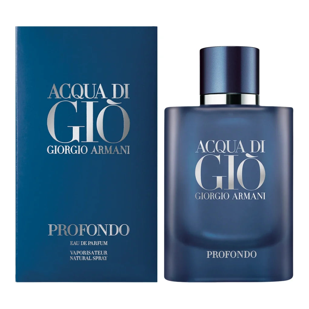 Giorgio Armani Acqua di Giò Profondo Eau de Parfum 4.2 oz fragrance bottle