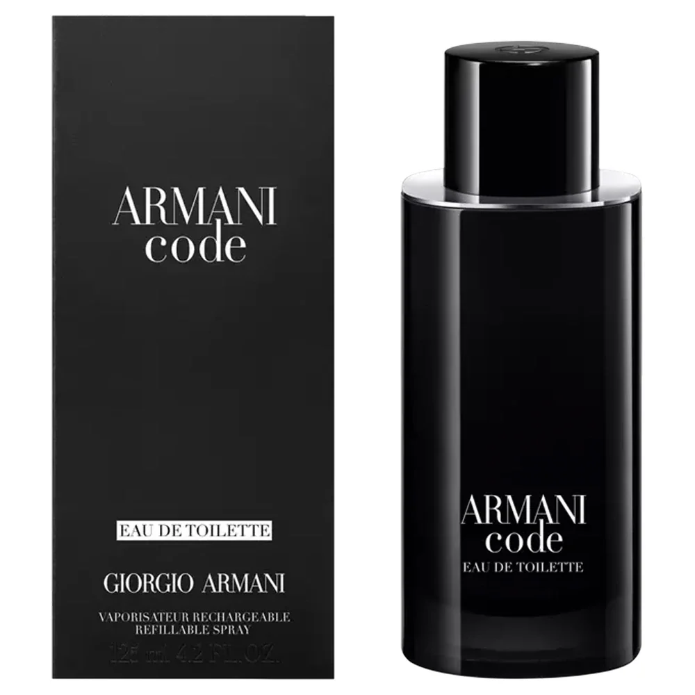 Giorgio Armani Armani Code Refillable Eau de Toilette 4.2 oz fragrance bottle