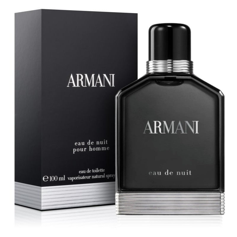 Giorgio Armani Eau De Nuit Eau de Toilette 3.4 oz fragrance bottle