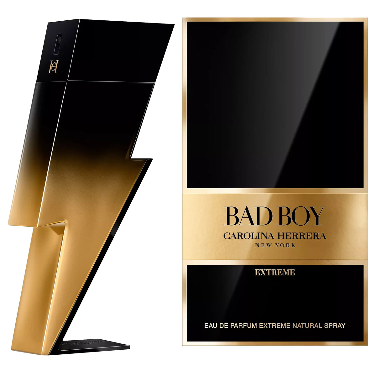 Carolina Herrera Bad Boy Extreme Eau de Parfum 5.1 oz fragrance bottle