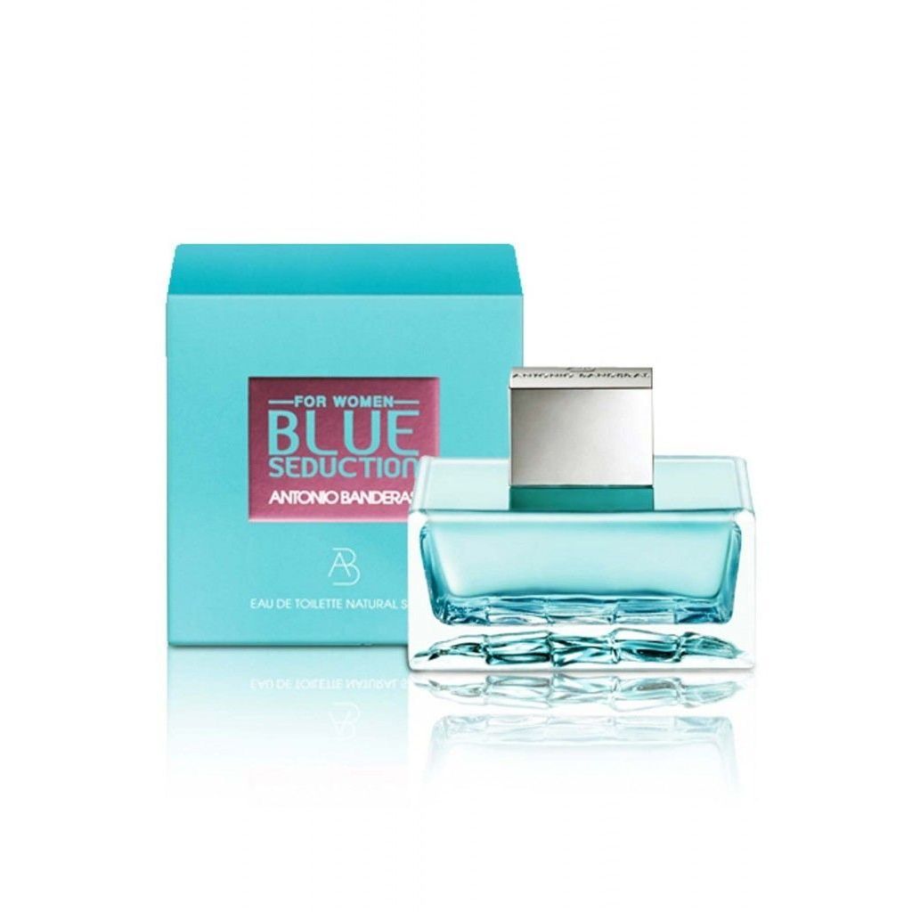 Antonio Banderas Blue Seduction Eau de Toilette 2.7 oz fragrance bottle