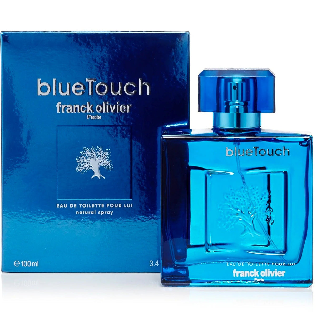 Franck Olivier Blue Touch Eau de Toilette 3.4 oz fragrance bottle