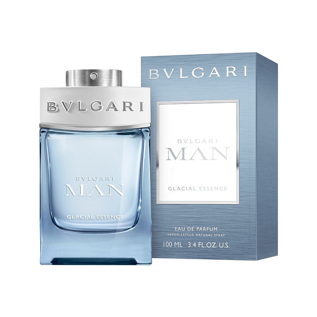 Bvlgari Man Glacial Essence Eau de Parfum 3.4 oz fragrance bottle