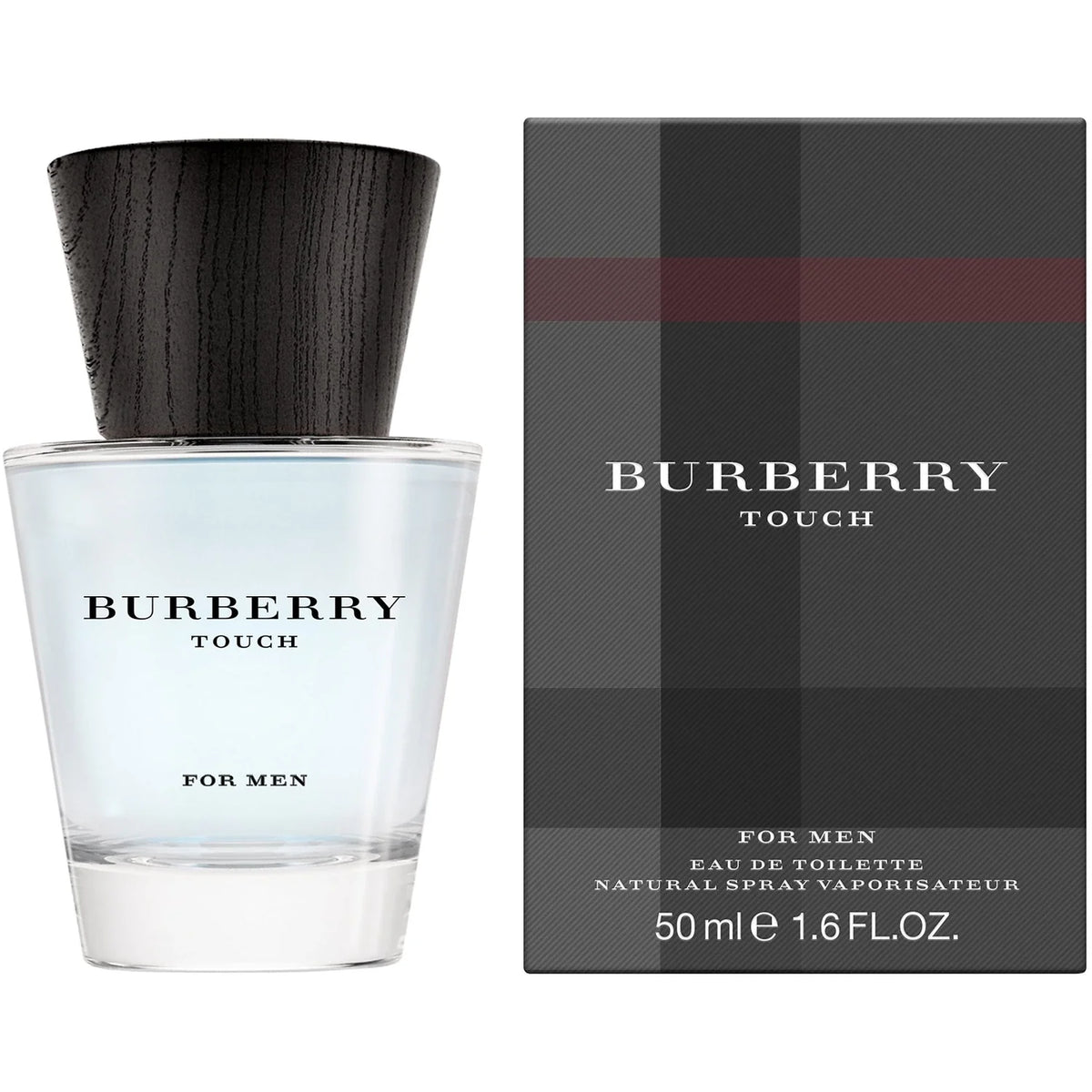 Burberry Touch for Men Eau de Toilette 1.6 oz fragrance bottle