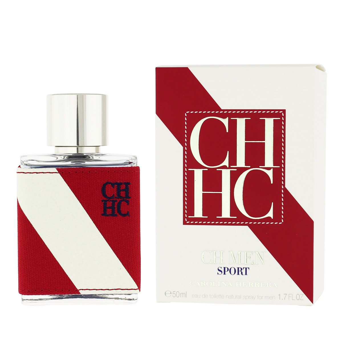 Carolina Herrera CH Men Sport Eau de Toilette 1.7 oz fragrance bottle