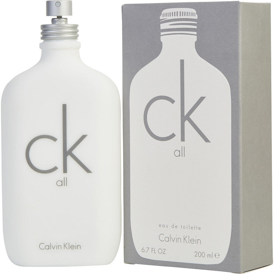 Calvin Klein CK All Eau de Toilette 6.7 oz fragrance bottle