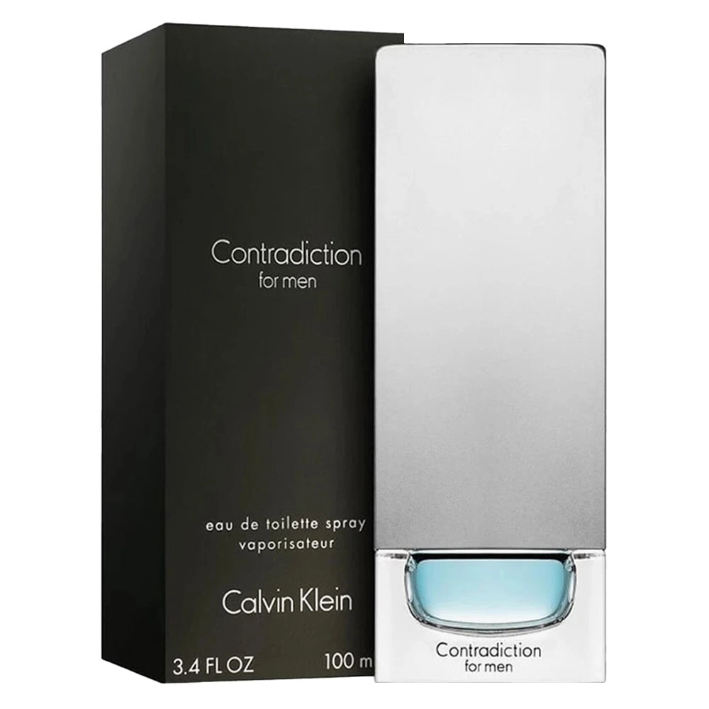 Calvin Klein Contradiction Eau de Toilette 3.4 oz fragrance bottle