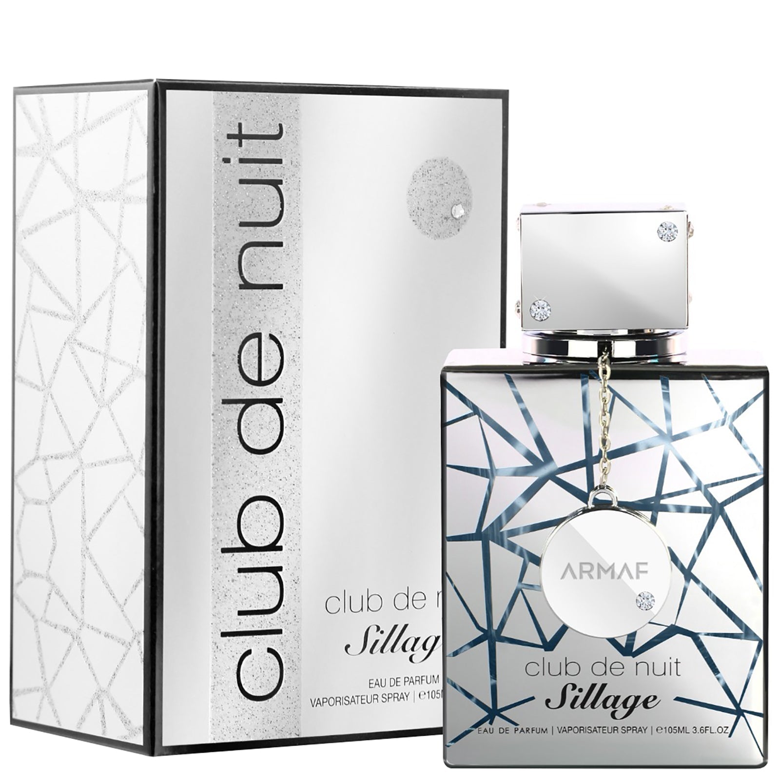 Armaf Club de Nuit Sillage Eau de Parfum 3.6 oz fragrance bottle