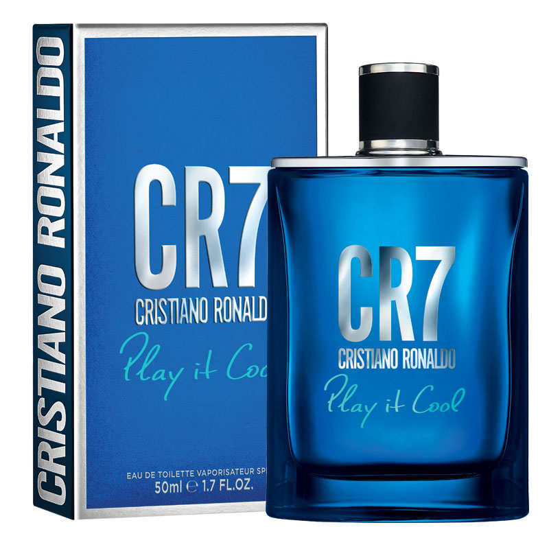 Cristiano Ronaldo CR7 Play It Cool Eau de Toilette 1.7 oz fragrance bottle