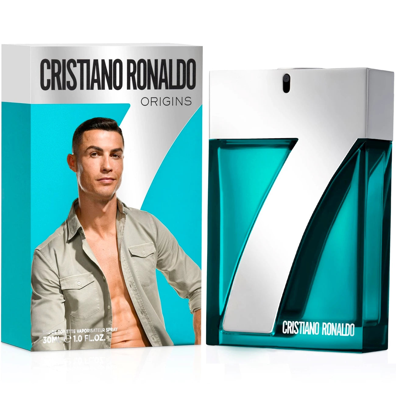 Cristiano Ronaldo CR7 Origins Eau de Toilette 3.4 oz fragrance bottle