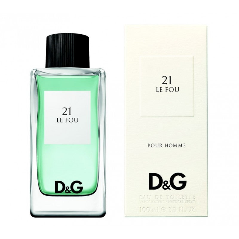 Dolce & Gabbana Anthology Le Fou 21 Eau de Toilette 3.3 oz fragrance bottle
