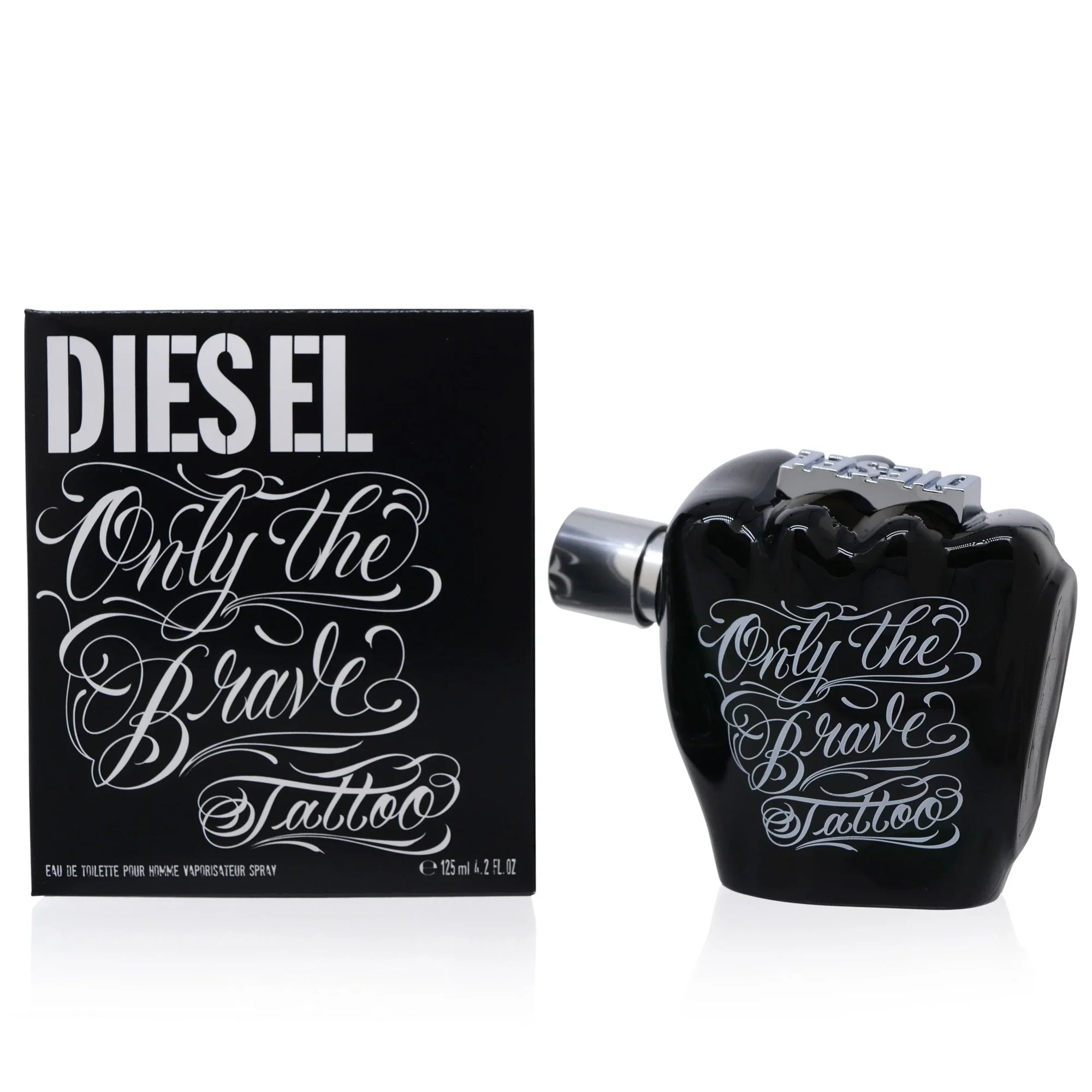Diesel Only The Brave Tattoo Eau de Toilette 4.2 oz fragrance bottle