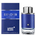 Montblanc Explorer Ultra Blue Eau de Parfum 6.7 oz fragrance bottle