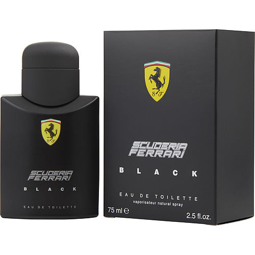 Ferrari Scuderia Ferrari Black Eau de Toilette 2.5 oz fragrance bottle