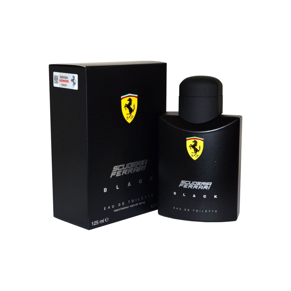 Ferrari Scuderia Ferrari Black Eau de Toilette 4.2 oz fragrance bottle