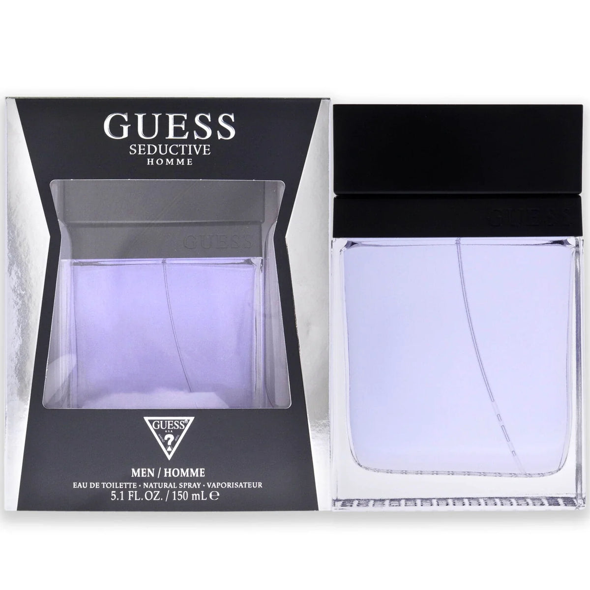 Guess Seductive Homme Eau de Toilette 5.1 oz fragrance bottle