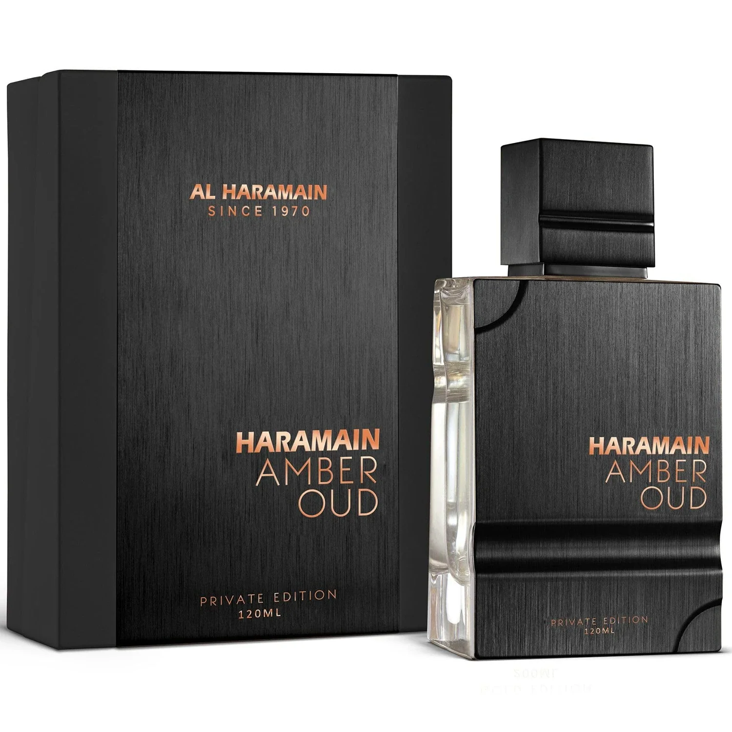 Al Haramain Amber Oud Private Edition Eau de Parfum 4.0 oz fragrance bottle