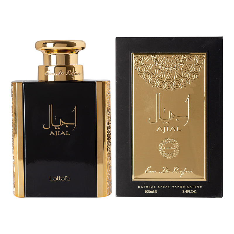Lattafa Ajial Lattafa Eau de Parfum 3.4 oz fragrance bottle