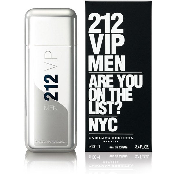 Carolina Herrera 212 VIP Men Eau de Toilette 6.8 oz fragrance bottle