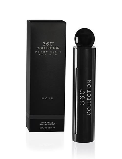 Perry Ellis 360 Collection Noir Eau de Toilette 3.4 oz fragrance bottle