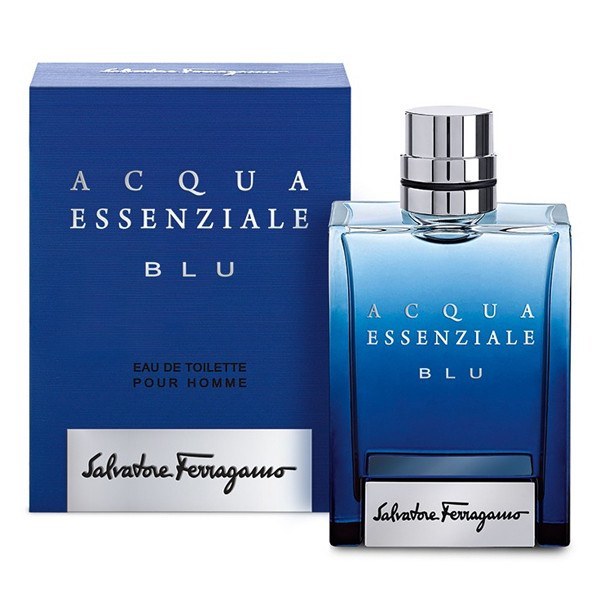 Salvatore Ferragamo Acqua Essenziale Blu Eau de Toilette 3.4 oz fragrance bottle