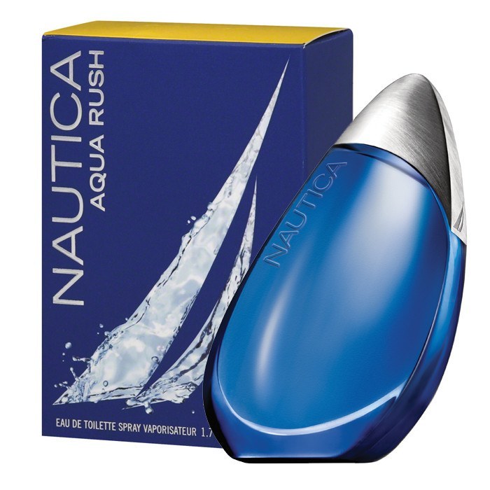 Nautica Acqua Rush Eau de Toilette 3.4 oz fragrance bottle