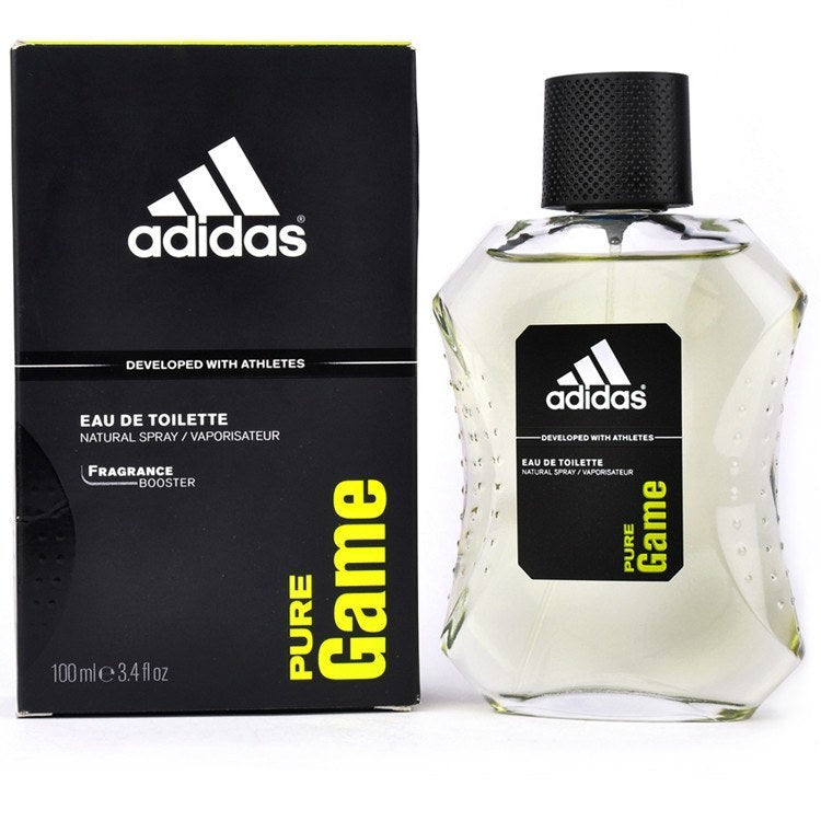 Adidas Pure Game Eau de Toilette 3.4 oz fragrance bottle